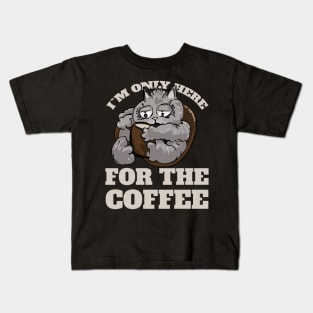 espresso cup cat Kids T-Shirt